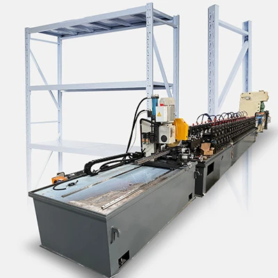 pallet upright rack machine